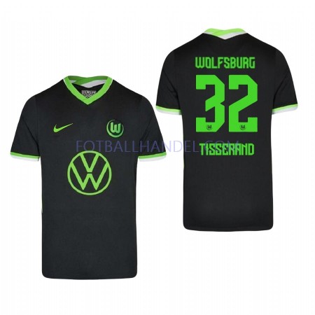 Herre Fotballdrakter VfL Wolfsburg Kevin Mbabu 32 Hjemme 2020-21 Kortermet